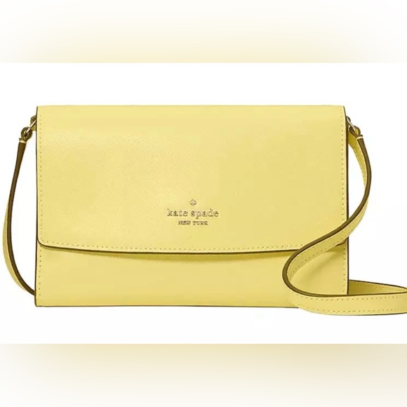 kate spade Handbags - Kate Spade Yellow Crossbody Bag